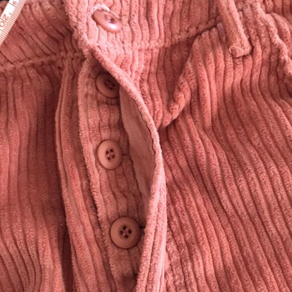 GRLFRND Zamira Gusset Corduroy Skirt Last Rose 32 - Picture 8 of 8